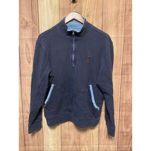 Southern Proper Medium blue quarter cup sweatshirt men’s pockets